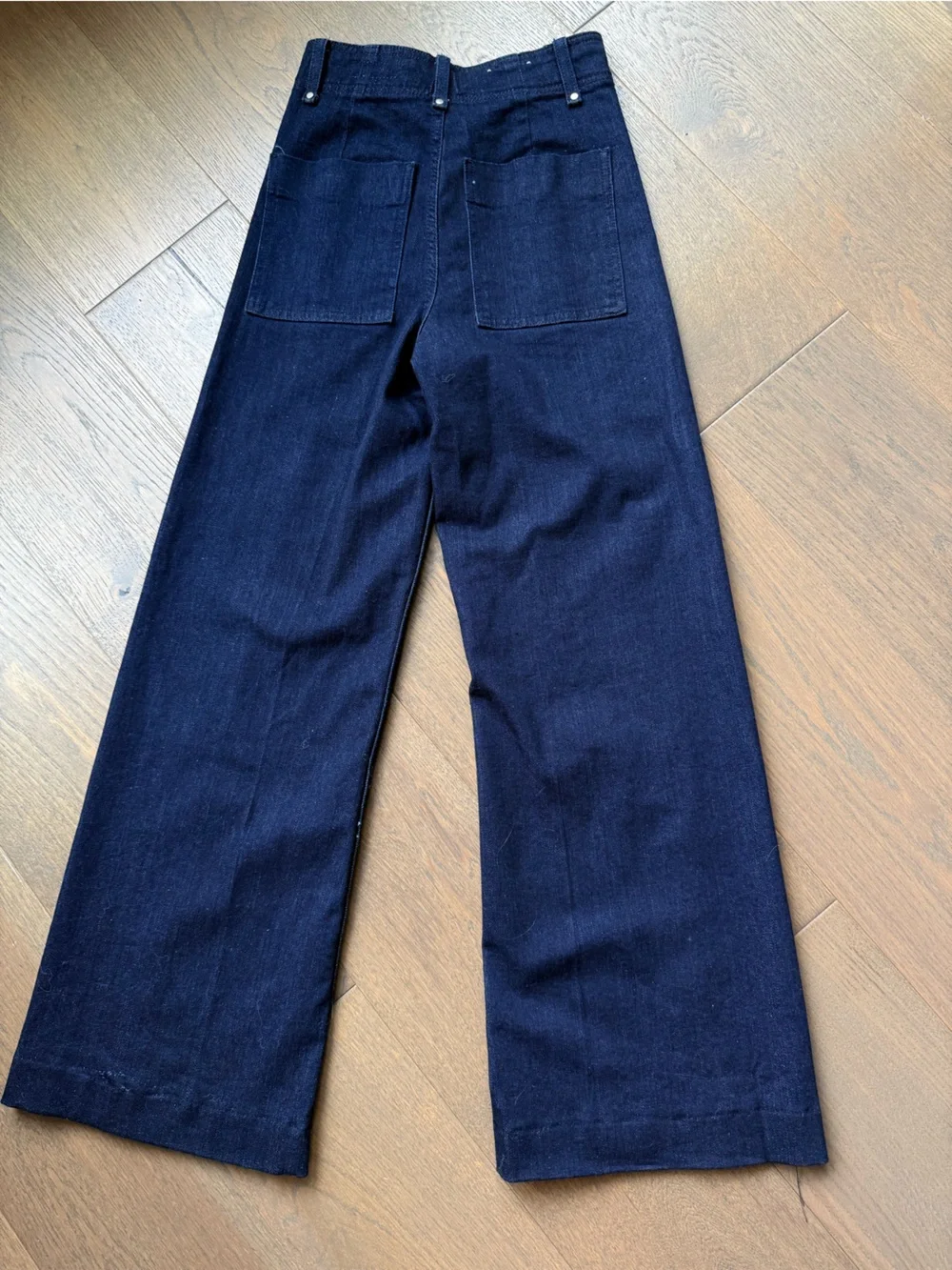 Wide Leg Women’s Zara Pants in Dark Navy
